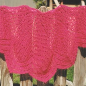 AC302 Spiral Petal Shawl