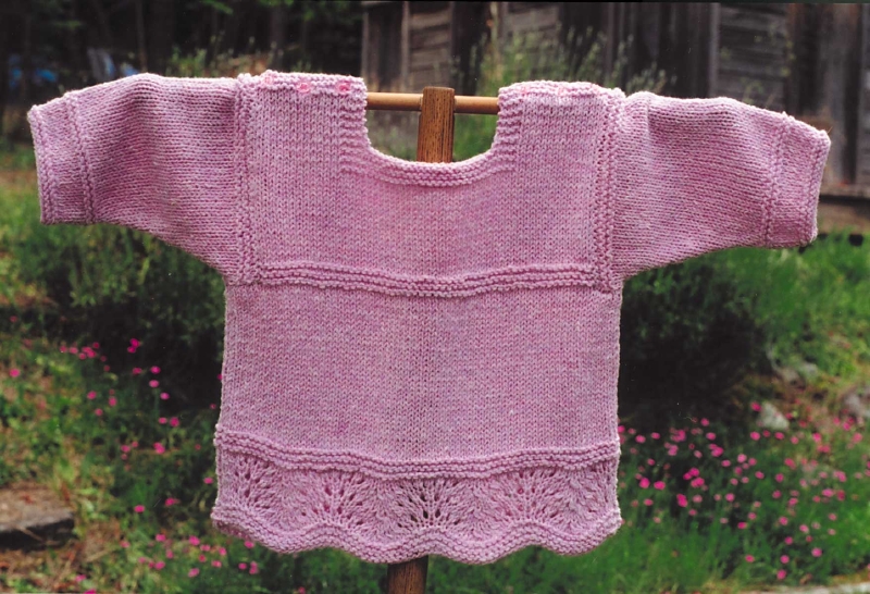 Oat Couture Knitting Pattern BB202 Fisherman Bunting for Baby 