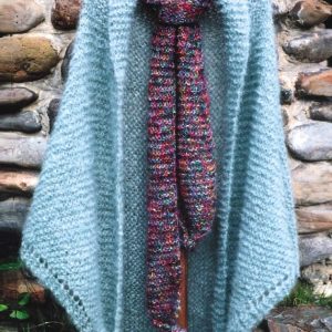 EK707 English Garden Shawl & Scarf